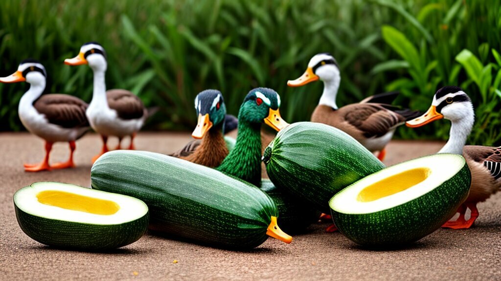 Can Ducks Eat Zucchini?