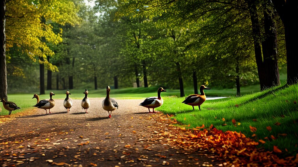 do ducks eat acorns?