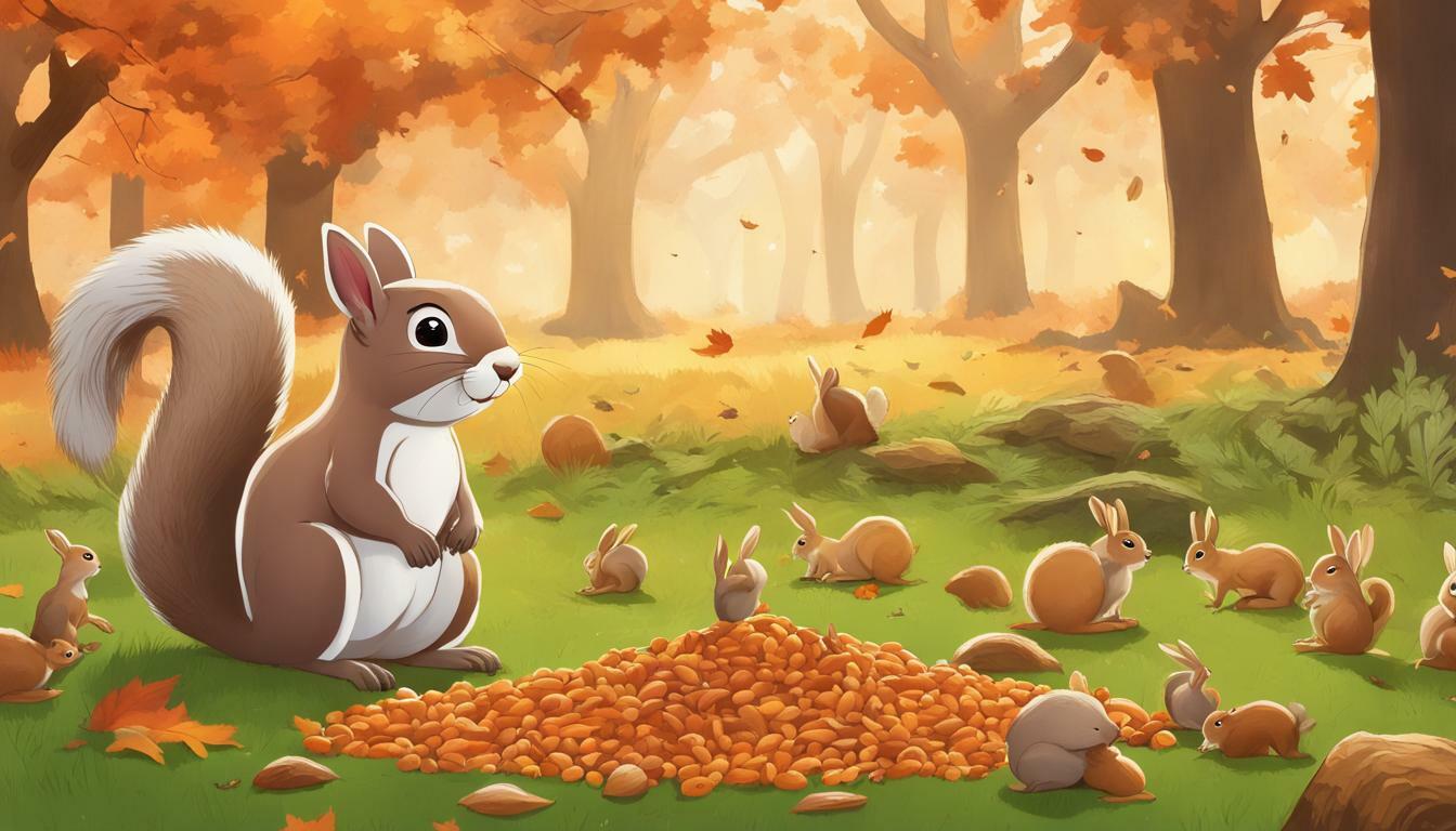 Can squirrels eat rabbit food