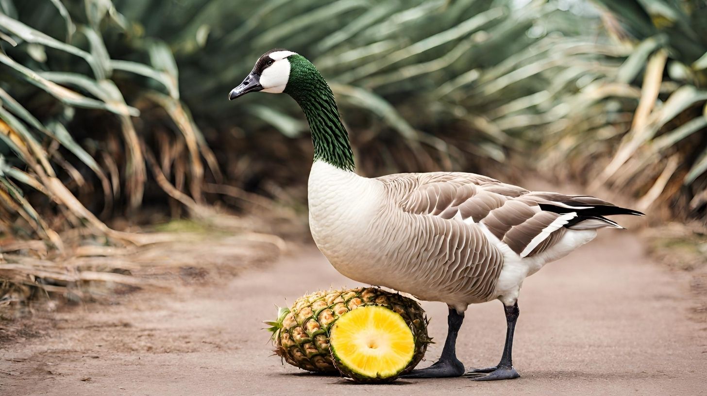 Can Geese Eat Pineapple