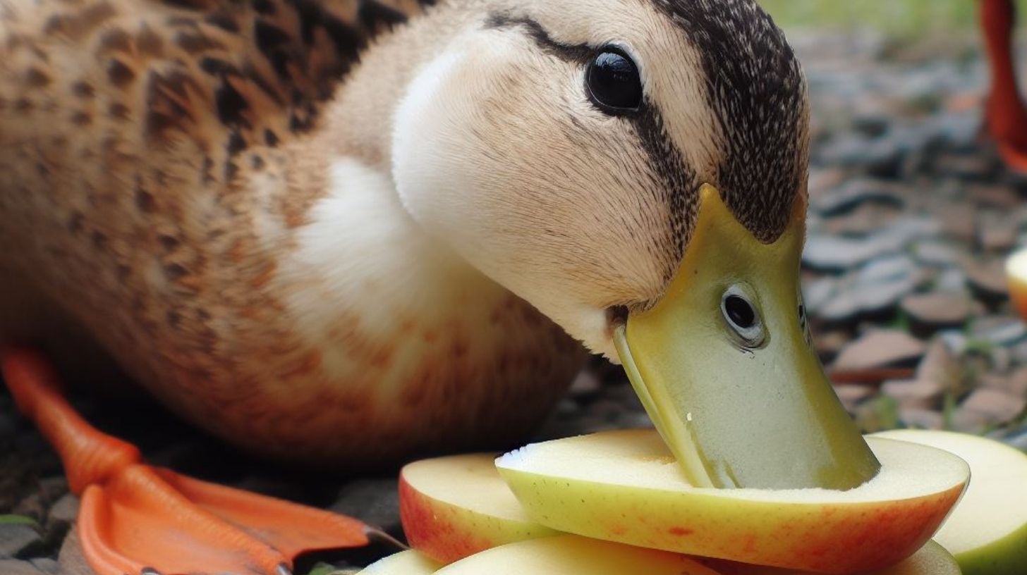 Do Ducks Eat Apples