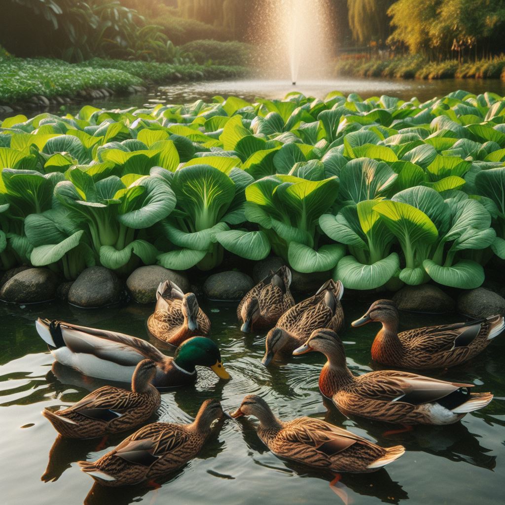 Bok Choy for Ducks
